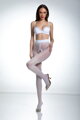 Svůdné crotchless lesklé punčochy HIP GLOSS 20 DEN Amour
