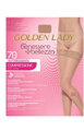 Kompresivní samodržky BENESSERE & BELLEZZA 70 DEN Golden Lady