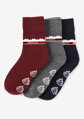 Hladké teplé dámské protiskluzové ponožky ANGORA ABS TERRY X45 Marilyn