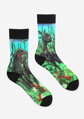 Pánské bavlněné ponožky s dinosaurem DINO BLUE MEN SPECIAL Marilyn