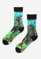 Pánské bavlněné ponožky s dinosaurem DINO BLUE MEN SPECIAL Marilyn