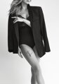 Dámské punčochy s jemným nápisem na stehně Impossible ALLURE C06 Marilyn