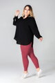Punčochové legíny QUEEN SIZE LUIZA 120 DEN Mona