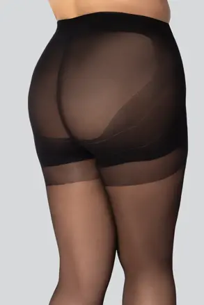 Zeštíhlující punčochy XXL QUEEN SIZE SHAPING 30 DEN Mona