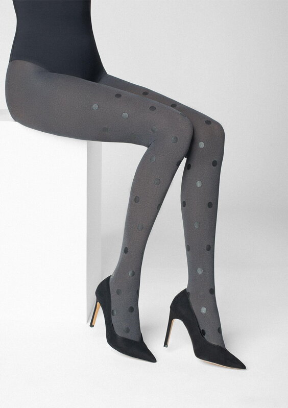 Dámské vzorované punčochy EMMY T09 DOTS 60 DEN Marilyn Dámské vzorované punčochy EMMY T09 DOTS 60 DEN Marilyn
