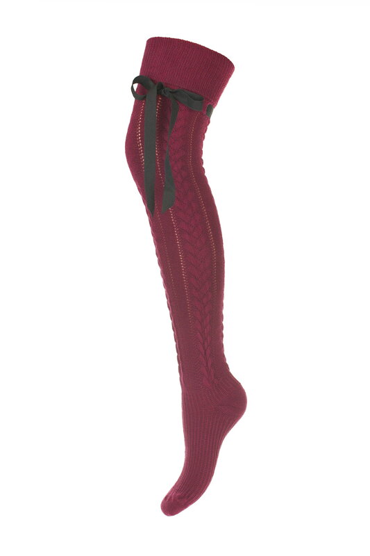 Kvalitní dámské nadkolenky 835 RIBBON Milena Kvalitní dámské nadkolenky 835 RIBBON Milena