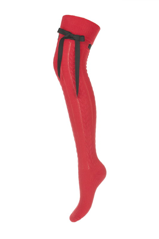 Kvalitní dámské nadkolenky 835 RIBBON Milena Kvalitní dámské nadkolenky 835 RIBBON Milena