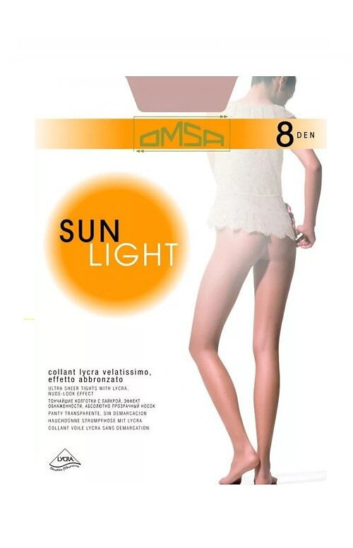 Tenké letní punčochy SUN LIGHT 8 DEN Omsa Tenké letní punčochy SUN LIGHT 8 DEN Omsa